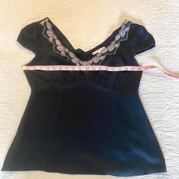 Nanette Lepore Silk Embroidery Top - Picture 11 of 15